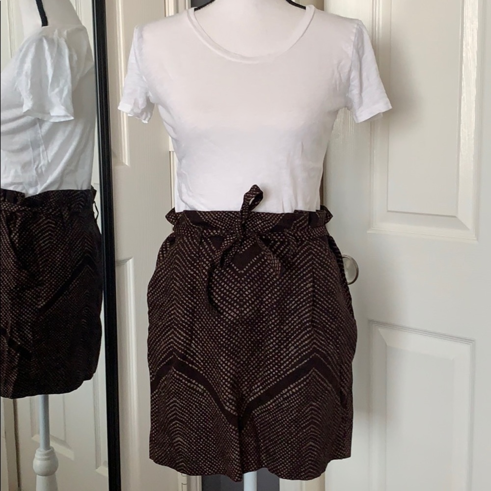 🍀2 for $25 GAP Paper bag brown mini skirt